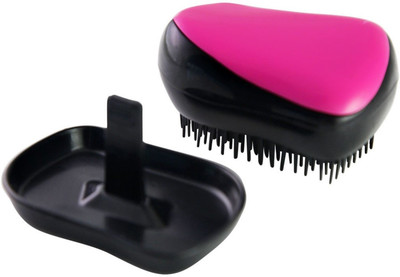 

ADONIZ Detangler Hair Brush Compact (PACK OF 2)