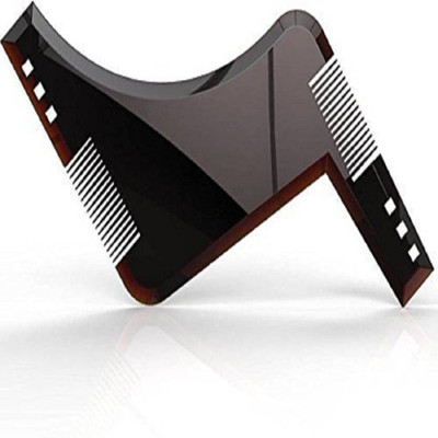 

Iyaan Beard Comb, Beard Shaping And Styling Tool, Salon Accessories, Beard Comb For Men Stylish For Men And Boys, Black