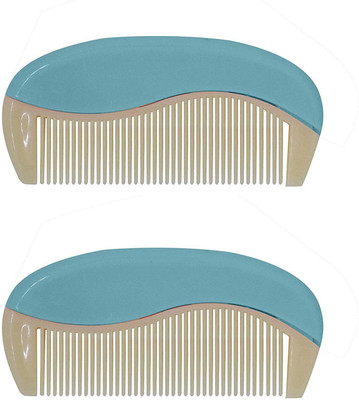 

Majik Combo Of 2 Hair Combs Set For Men And Women, Comb For Daily And Travel Use, Dark Blue, Pack Of 1
