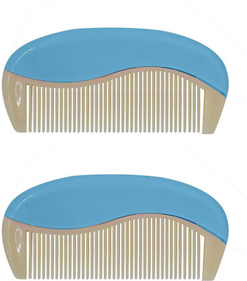 

BOXO Combo Of 2 Stylish Hair Combs Set For Men And Women, Fancy Combs For Daily And Travel Use, Dark Blue, Pack Of 1