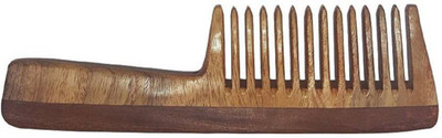 

Iyaan Neem Wood Combs 100% Handmade, Anti- Dandruff (Model No 5)
