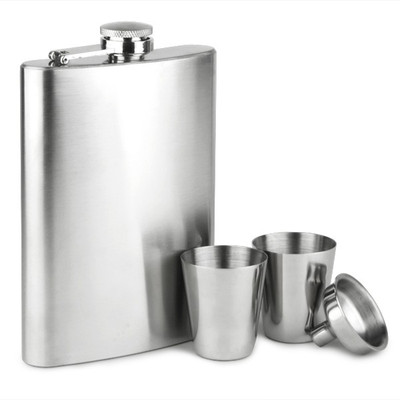 HOTWINE 4 - Piece Bar Set(Stainless Steel)