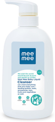 

MeeMee Anti-Bacterial Baby Liquid Cleanser for Fruits, Bottles, Accessories & Vegetables - 500 ml(500 ml)