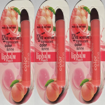 

VKEnterprisesServices Lip Balm For 12Hr, 3Pc (12 g) FRUIT, Cherry Kiss(Pack of: 3, 12 g)