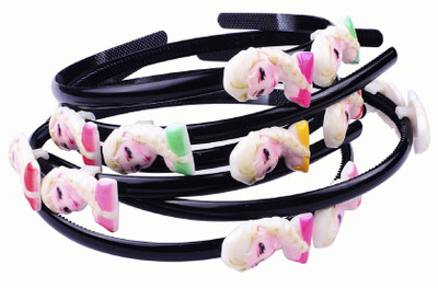 

Confidence Easy & Soft Hair Accessories / Hair Bands / Head bands for Kids Party Wear - 6 Pcs Best Birthday Return Gift For Kids Makeup Headband