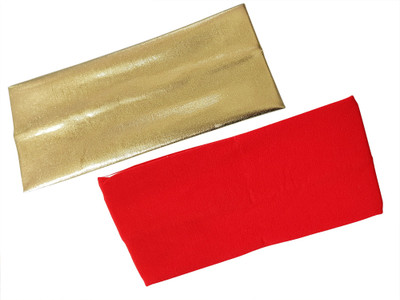 

Fully Beautiful Colorful Headband / Hairband For Kids,Girls And Women, Hair Band(Beige, Red)