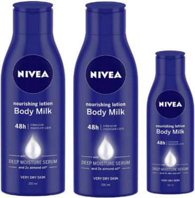 

Nivea Body Lotion Pack Of 3(520 ml)