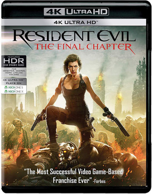 Resident Evil: The Final Chapter (4K UHD)(4K(UHD) Blu-ray English)