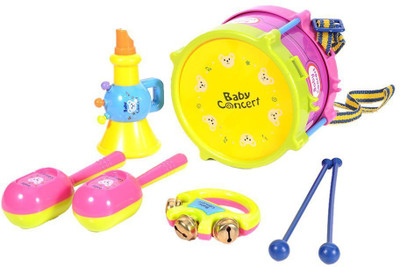 

Maaron Baby Concert Musical Drum set(Multicolor)