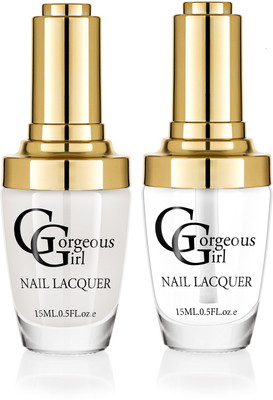 

Gorgeous Girl Glossy Nail Lacquer NP 00 & NP 01 Red(Pack of 2)