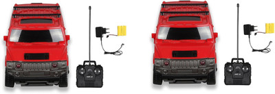 

Kanchan Toys Hummer Remote Control Car For Kids Pack Of 2(Red)