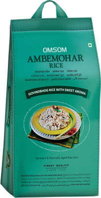 

OMSOM Ambemohar Rice Ambemohar Rice (Medium Grain, Raw)(5 kg)