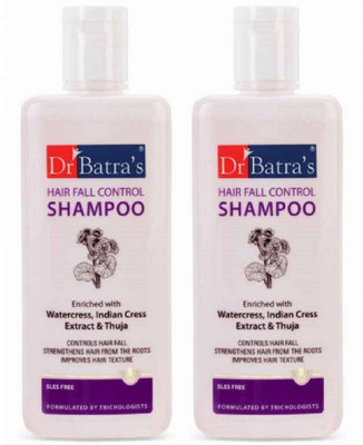 

Dr. Batra's Hair Fall Control Shampoo (200) Pack of 2(200 ml)