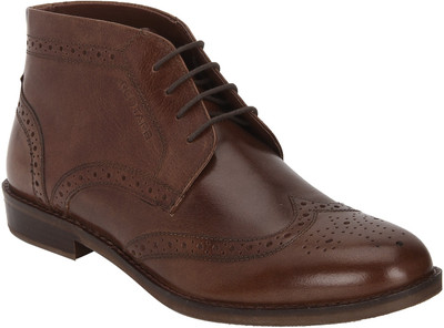 

Red Tape Men Leather High Tops For Men(Tan