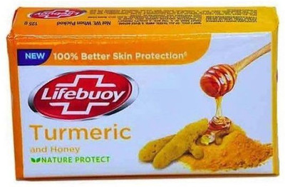 

Lifebuoy Turmeric Soap 1.250kg (Pack of 10 x125 g)(1250 g, Pack of 10)