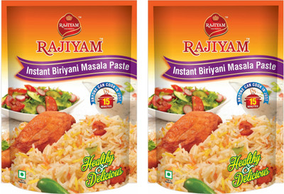 

RAJIYAM Instant Biryani Masala Paste (Chicken, Mutton, Vegetables, Mushroom)(2 x 100 g)