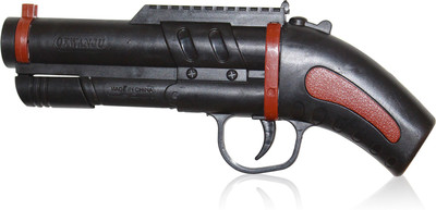

Akshat Plastic Bb Bullets Air Gun Toy With Soft Bullets Toy Gun For Kids(Black)
