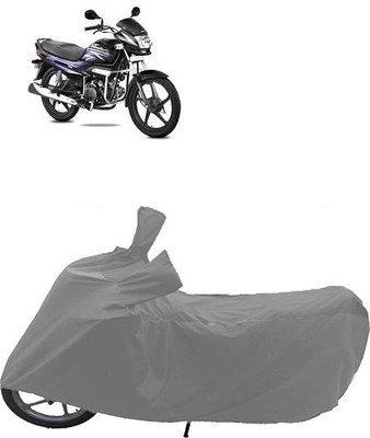 GoldRich Two Wheeler Cover for Hero(Super Splendor, Grey)