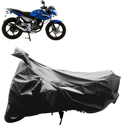 GoldRich Two Wheeler Cover for Bajaj(Grey)