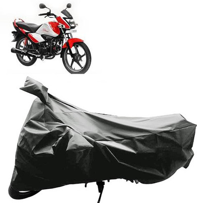 GoldRich Two Wheeler Cover for Hero(Splendor I Smart, Grey)