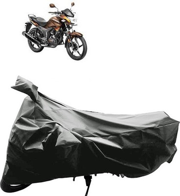 GoldRich Two Wheeler Cover for Hero(Hunk, Grey)