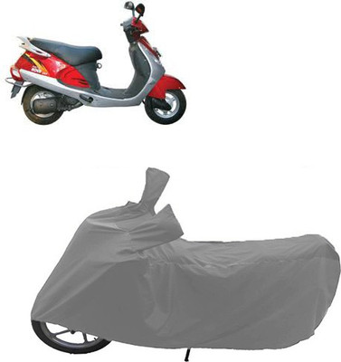 GoldRich Two Wheeler Cover for Kinetic(Nova, Grey)