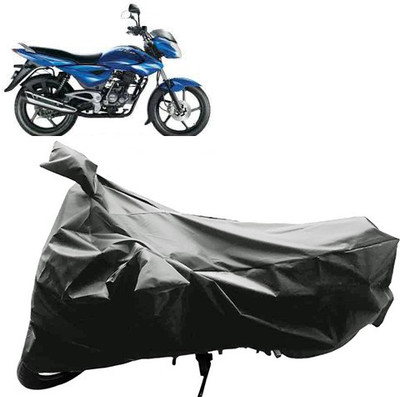 GoldRich Two Wheeler Cover for Bajaj(Grey)