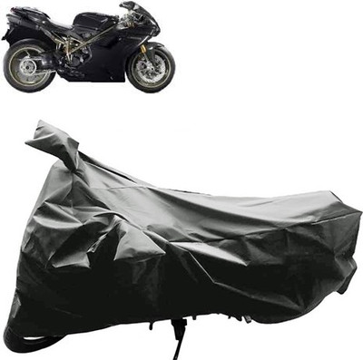 GoldRich Two Wheeler Cover for Ducati(Grey)
