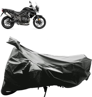 GoldRich Two Wheeler Cover for Triumph(Tiger 800 XR, Grey)