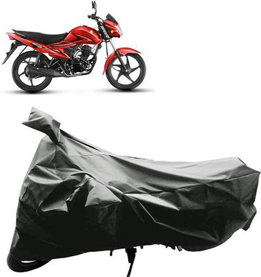 GoldRich Two Wheeler Cover for Suzuki(Hayate, Grey)