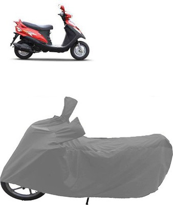 GoldRich Two Wheeler Cover for Mahindra(Flyte, Grey)