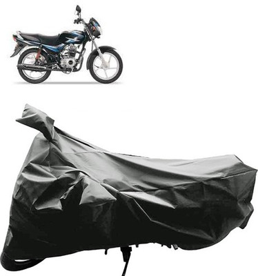 GoldRich Two Wheeler Cover for Bajaj(Grey)