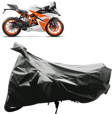 GoldRich Two Wheeler Cover for Bajaj(RC 200, Grey)