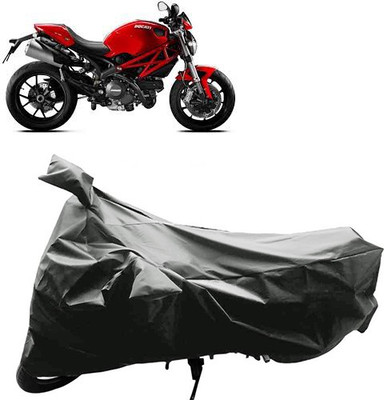 GoldRich Two Wheeler Cover for Ducati(Grey)