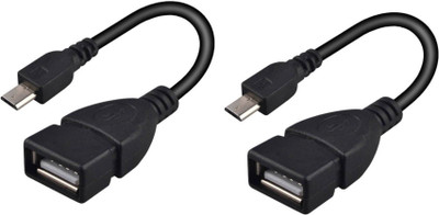 

Teratech (Pack of 2) Micro Supported USB OTG Only OTG Supported Mobile USB Adapter(Black)