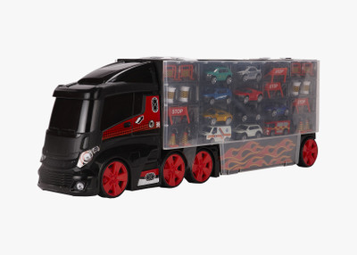 

Teamsterz Large Transporter 10 Cars(Black)