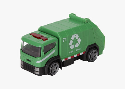 

Teamsterz Metal 4" City Trucks Window Box(Green)