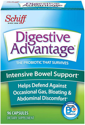 

Schiff Digestive Advantage Intensive Bowel Support 96 Capsules(96 No)