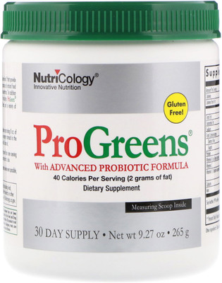 

Nutricology ProGreens with Advanced Probiotic Formula 9.27 oz (265 g)(265 g)