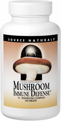 

Source Naturals Mushroom Immune Defense 16-Mushroom Complex 120 Tablets(120 No)