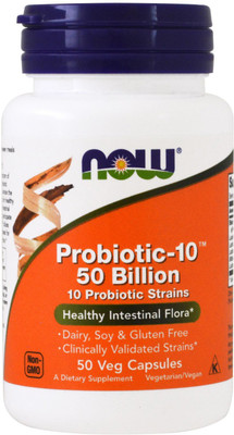 

Now Foods Probiotic-10 50 Billion 50 Veg Capsules(50 No)