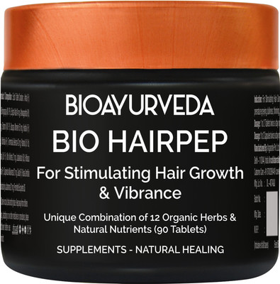 

BioAyurveda Bio Hairpep 90 Tablets(90 No)