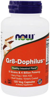 

Now Foods Gr8-Dophilus 120 Veg Capsules(120 No)