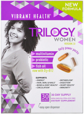 

Vibrant Health Trilogy Women Daily Power Packs Version 2.0 30 Packets(30 No)