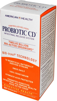 

American Health Probiotic CD Intestinal Release System 60 Veggie Tabs(60 No)