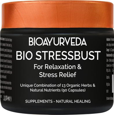 BioAyurveda Bio Stressbust 90 Capsules(90 No)