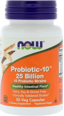 Now Foods Probiotic-10 25 Billion 50 Veg Capsules(50 No)