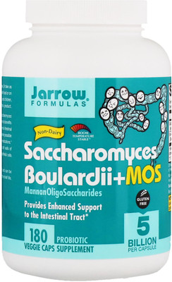 

Jarrow Formulas Saccharomyces Boulardii Plus MOS 5 Billion 180 Capsules(180 No)
