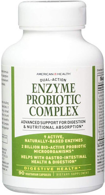 

American Health Enzyme Probiotic Complex 90 Veggie Caps(90 No)