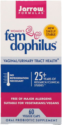 

Jarrow Formulas Women Fem Dophilus 60 Vegetarian Capsules(60 No)